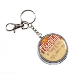 Box/12 Pieces. Round Portable Ashtrays Stainless Steel Ashtray Cylinder Key