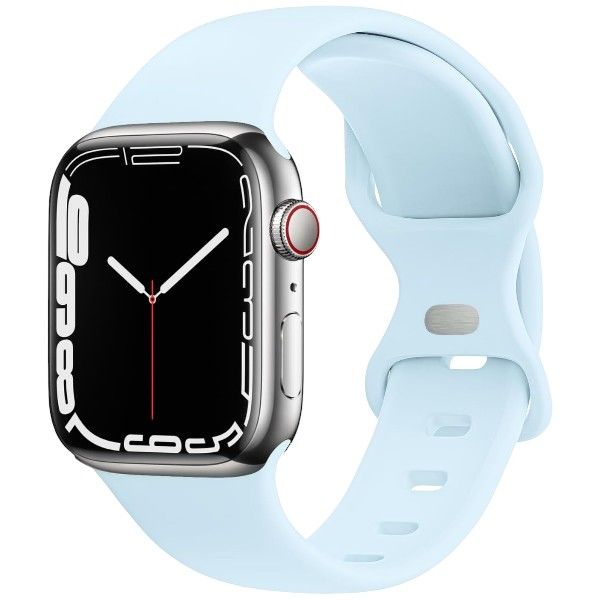 Soft Silicone Apple Watch Strap With Water Resistance - Lemon Yellow