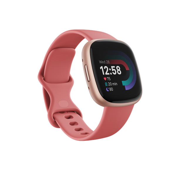 Fitbit Versa 4 Fitness Smartwatch Pink Sand