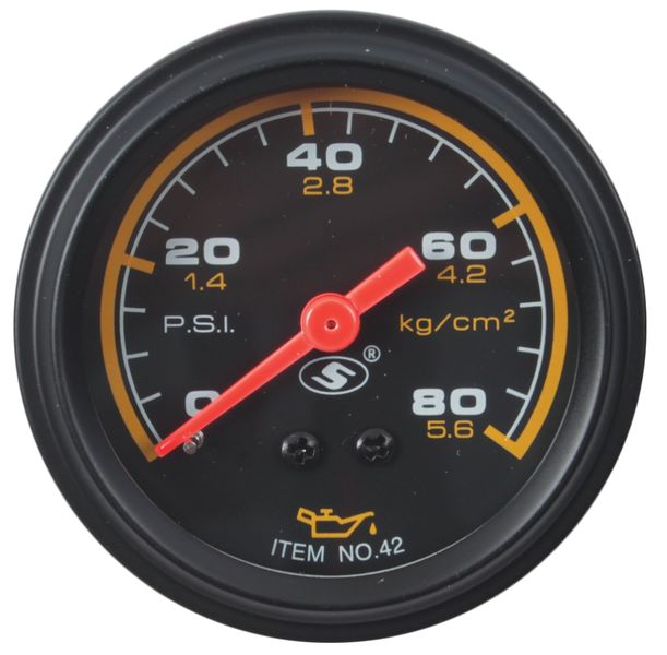 52mm Oil Pressure Gauge - PSI