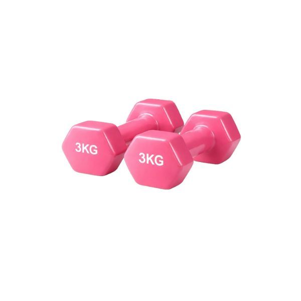 Hexagon Dumbbells Pair - 3 KG