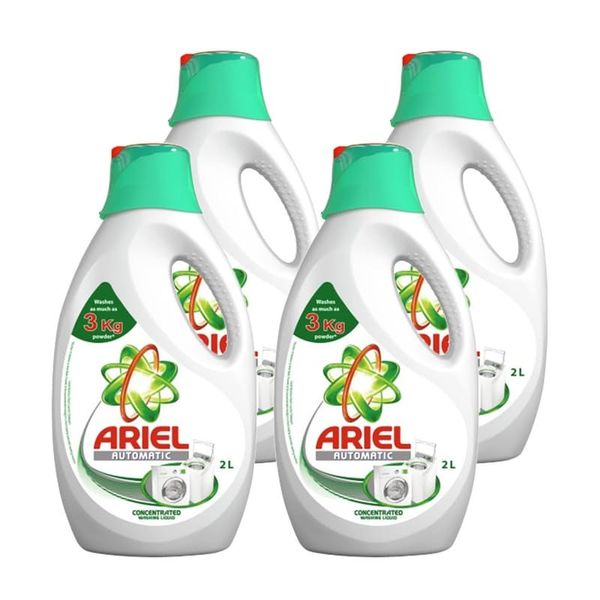 Ariel Auto Washing Liquids - Automatic - (4 x 2L)