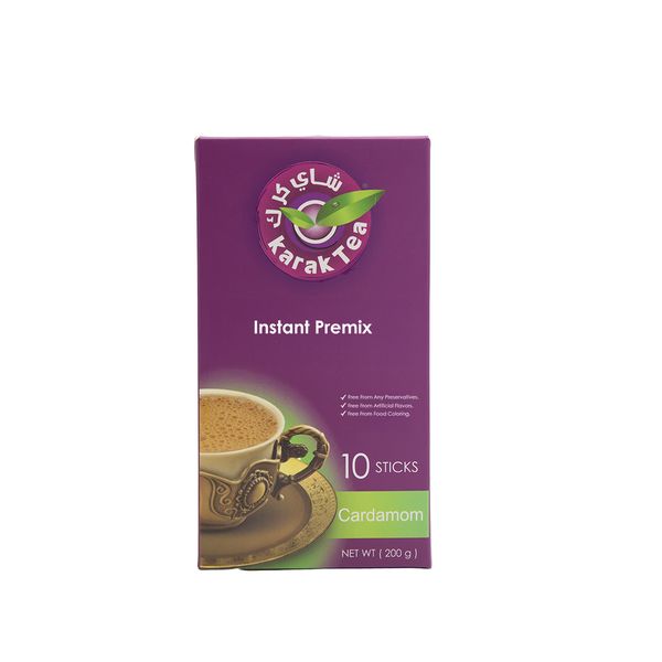 Chai Tea Karak - Cardamom Flavour (10 Premix sachets)