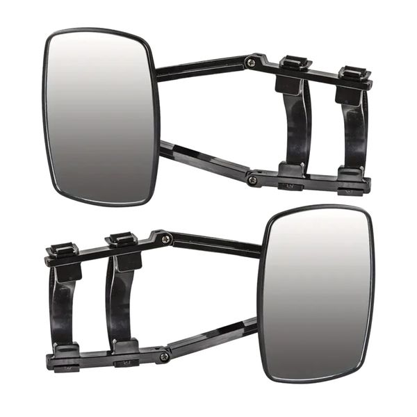 Automotive Adjustable Side Extenders Rearview Mirror 2 Piece - 19cm