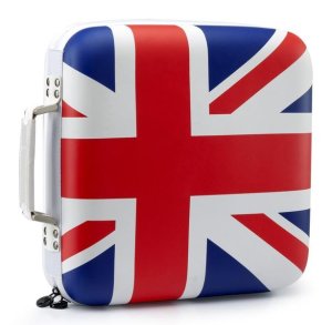 Slappa HardBody PRO 240 CD Case - UK Flag