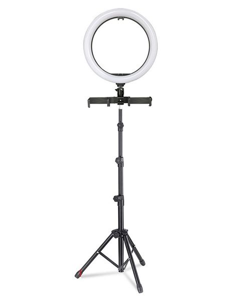 12” LED Ring Light With Tripod &amp; Accessory