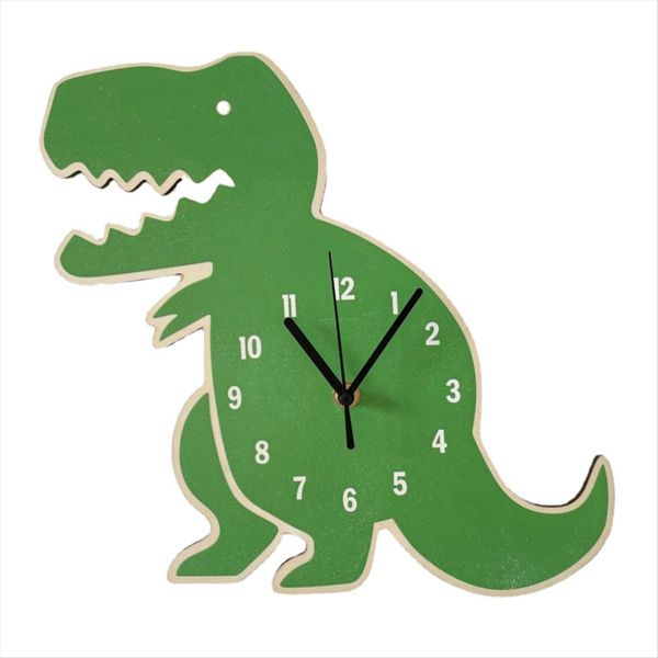 Clock Dinosaur Wall