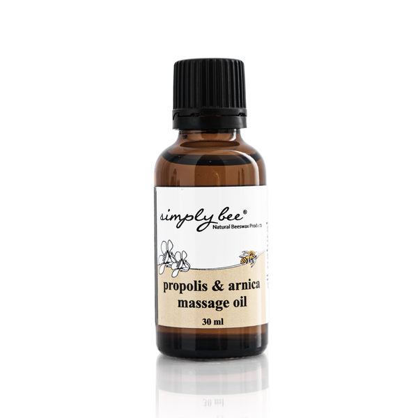 Simply Bee Propolis &amp; Arnica Massage Oil - 30ml