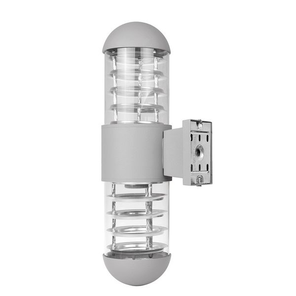 Outdoor 405x108x168Mm Wall Lamp For Garden Balcony Cottage &amp; Street - Grey