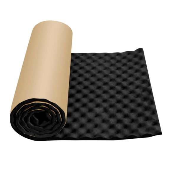Echo-Less Acoustic Foam Self Adhesive Sheet 200x50x2cm