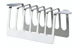 Toast Rack 6 Slice Stainless Steel - Table Essentials - Crockery Centre