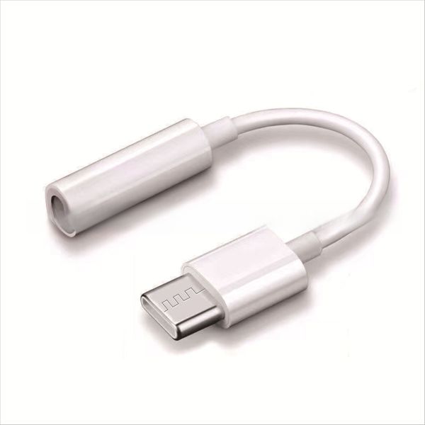 Type-C to 3.5mm AUX Adapter Compatible with Samsung Xiaomi Huawei OnePlus