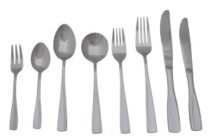 Steel King Stainless Steel 48 Piece Bond Cutlery Set
