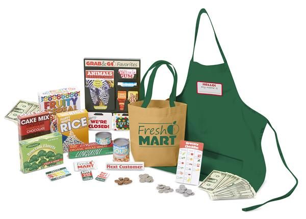 Melissa and Doug Fresh Mart Grocery Store Companion Collection