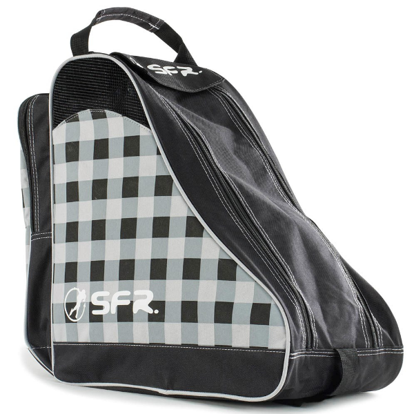 SFR Designer ice and skate bag - Black chequered