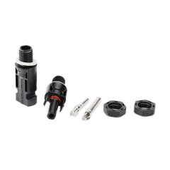 Solar MC4 Panel Mount Connector Pair - Male &amp; Female