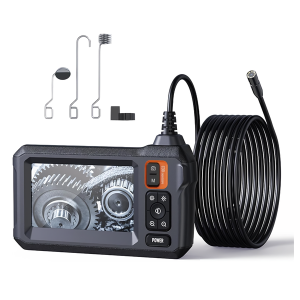 Endoscope Camera 4.3" IP67 Waterproof Borescope with Light