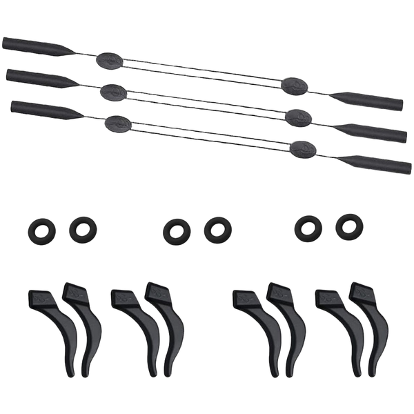 17Piece Eyewear Accessory Set Adjustable Glasses Straps &amp; Secure Retainers