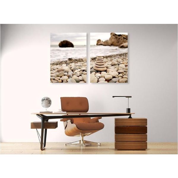Neutral Stone Canvas - 119 x 84cm (Landscape)