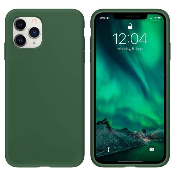 Silicon Cover Case Compatible With Iphone 16 Pro Green -