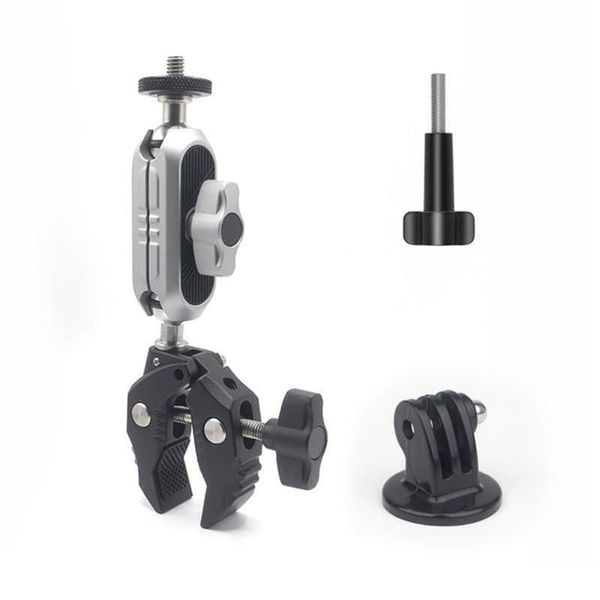 Xtreme Xccessories Bicycle Rail Mount Clamp with 360 degree Ball Mount Clip