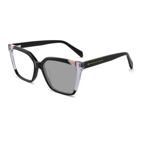 Sophie Moda- Photochromic Blue Light Blocking Fashion Glasses: Aurora Men