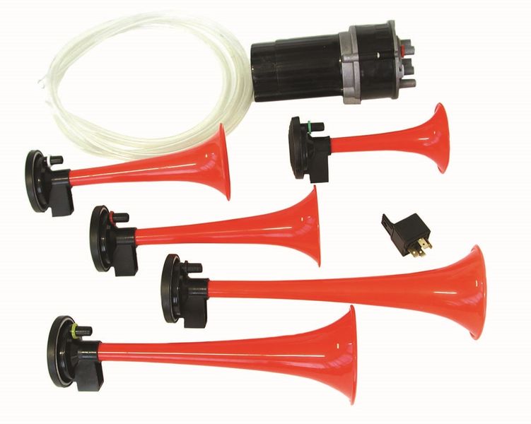 5 Horn Musical Air Horn - Plays Cicada Sound