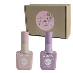 BB UV/LED Gel Nail Polish - Purple 063 &amp; 065 - 2 Piece - Nails by Nicole