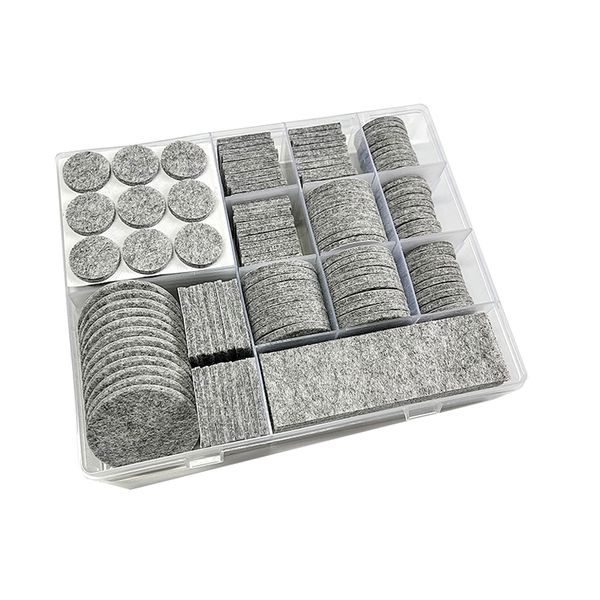 216 Piece Self Adhesive Felt Furniture Pad Chair Leg Pads Floor Protectors