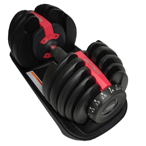 24kg Adjustable Dumbbell - 1818 Fitness