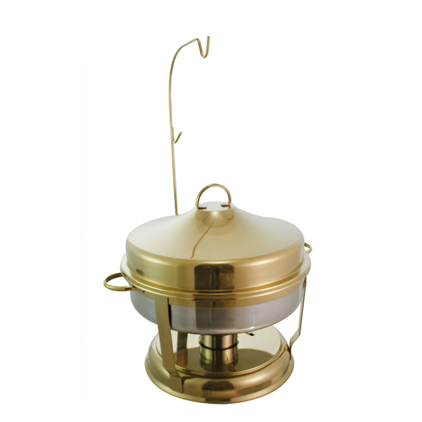 Chafing Dish steel Hooks - 9L Gold Stainless Steel Pan