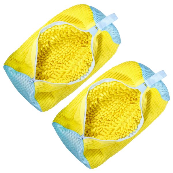Reusable Shoe Washing Machine Bag for Washer and Dryer:Free Up Hands 2Piece