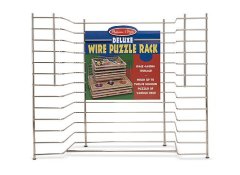Melissa &amp; Doug Deluxe Wire Puzzle Rack