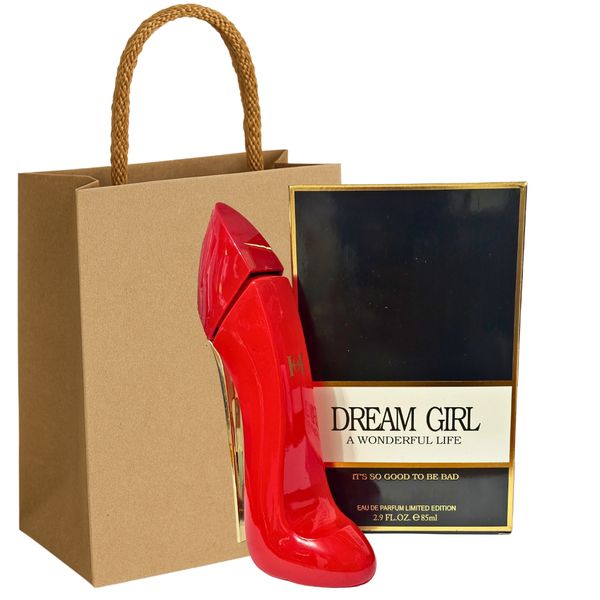 Dream Girl Red | 85ml Eau de Parfum for Women &amp; Gift Bag COMBO
