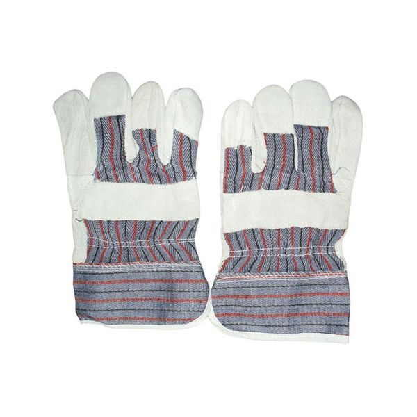 Bulk Pack 5 x Skudo Gloves Candystripe Chrome Leather 50MM