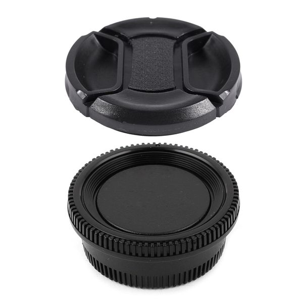Univeral 49Mm Center Pinch Front Lens Cap For Dslr Camera