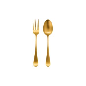 JENNA CLIFFORD - Modera 2-Piece Salad Server Set Gold