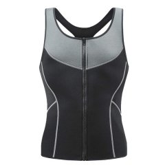 Faraai Men's Waist Trainer Vest - Neoprene Slimming Corset Body Shaper