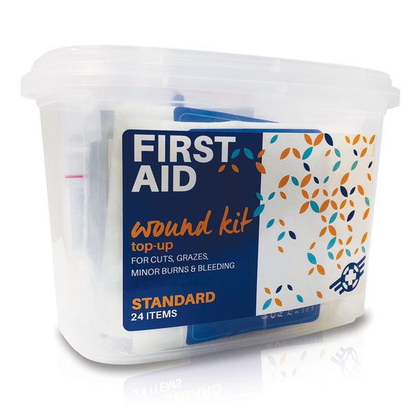 First Aid - Wound Top-Up Kit Standard 24 Items