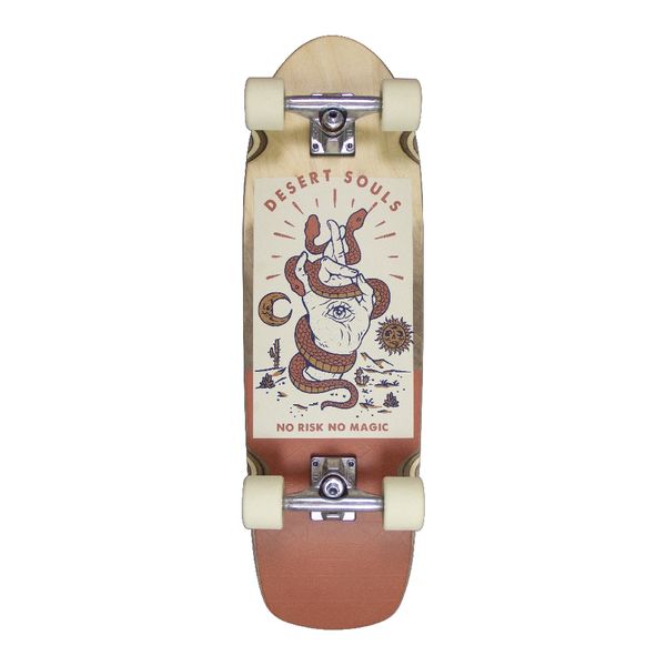 Duster Skateboard Complete - Desert Souls Cruiser - Rust 29