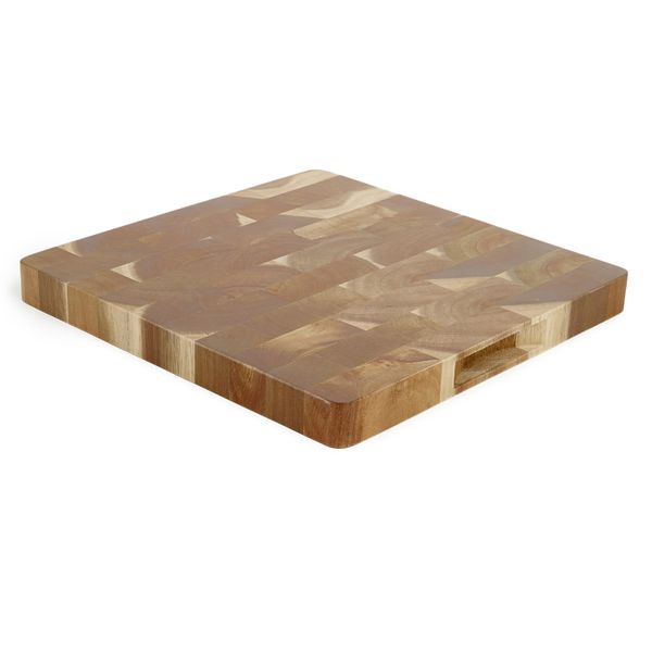 George &amp; Mason - Acacia End Grain Butcher's Block Board - 30cm