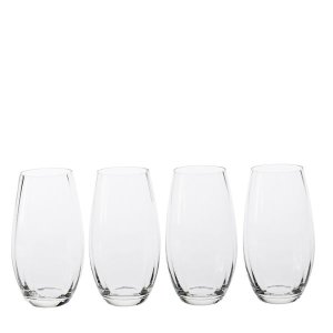 George &amp; Mason - Savoy 4 Pack Crystal Highball Glasses