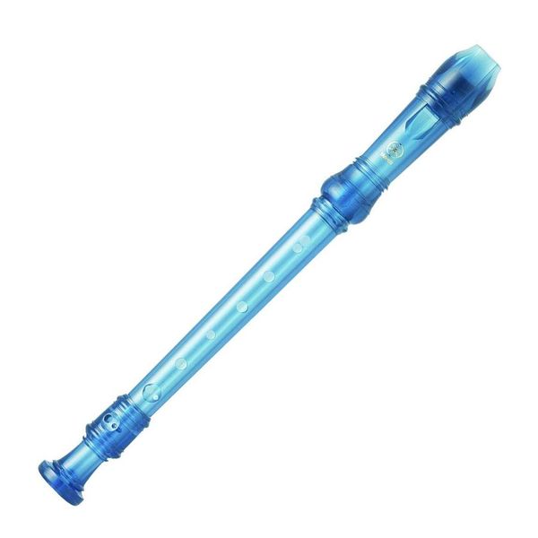 Yamaha YRS-20BB Soprano Recorder (Transparent Blue)