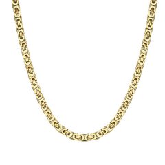 Men's Gold Byzantine Necklace - NL-GL330-57-GO