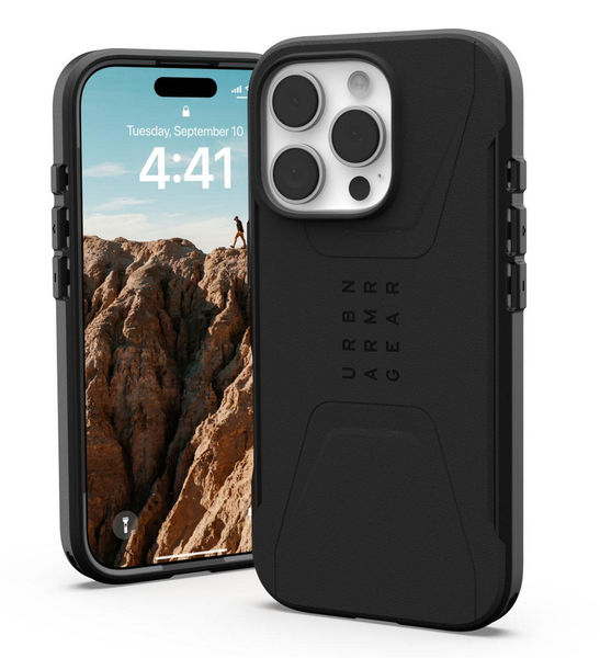 UAG iPhone 16 PRO Civilian MagSafe Case - Black