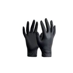 2 Boxes Of Nitrile Black Powder-Free Gloves-XL