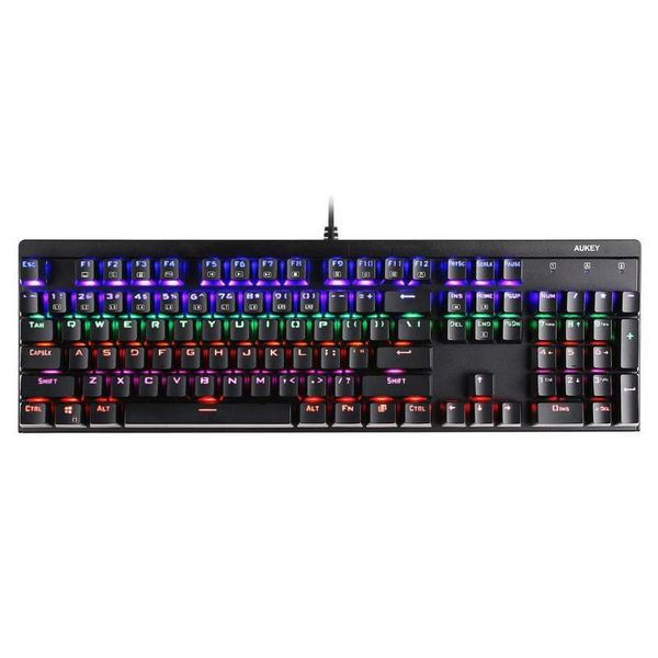 Aukey 104 Key LED-Backlit Mechanical Keyboard