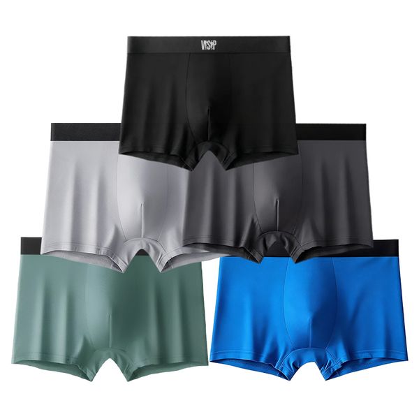 VSP Men's Breathable Boxer Briefs 5 Pack for Daily Wear Underwear