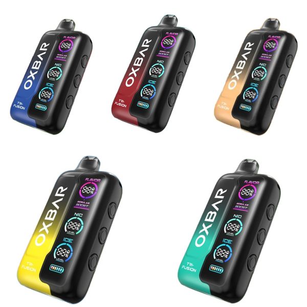 Oxbar Tri-Fusion 50000 Puffs Disposable Vape - Variety Combo (Pack of 5)