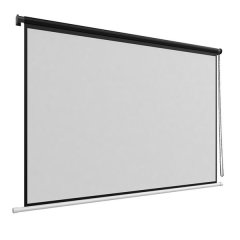 72-Inch 16:9 Rolled Projection Screen Manual Pull-Down